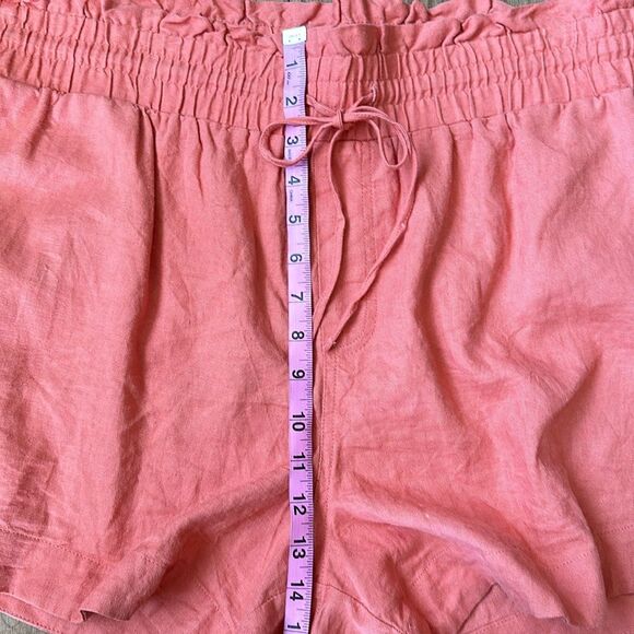 A new day linen peach shorts size 1X - Picture 7 of 10